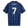 Arsenal Bukayo Saka #7 Bortatröja 2025-26 Korta ärmar